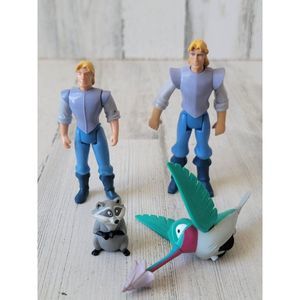 Pocahontas Captain John Smith Miko flit toy figure Disney playset